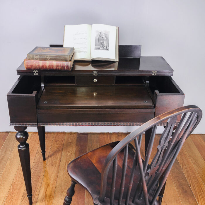 Revell & Co. Chicago, 19th Century Writing Desk, Maison Robert Antiques Minneapolis