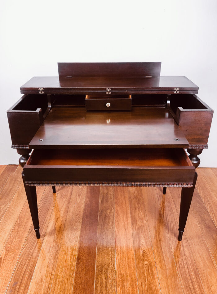 Revell & Co. Chicago, 19th Century Writing Desk, Maison Robert Antiques Minneapolis