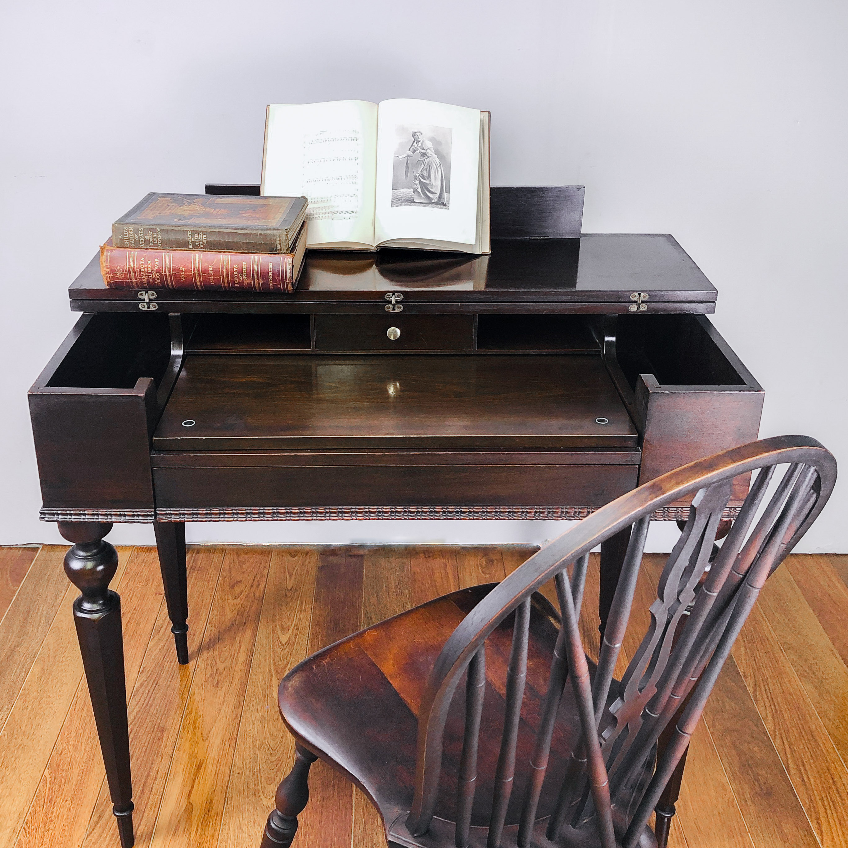 Revell & Co. Chicago, 19th Century Writing Desk, Maison Robert Antiques Minneapolis