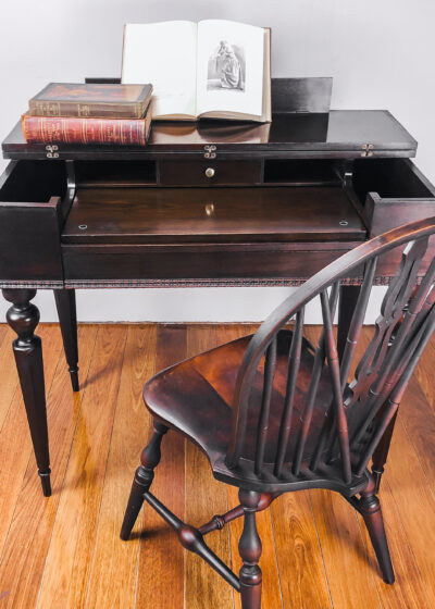 Revell & Co. Chicago, 19th Century Writing Desk, Maison Robert Antiques Minneapolis