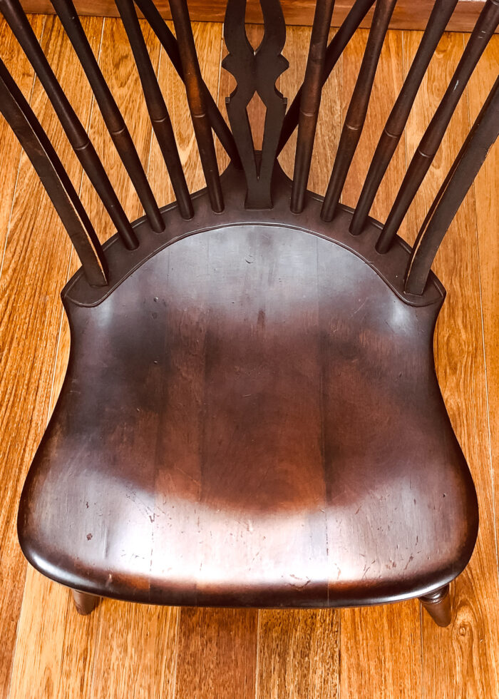 18th Century (UK) Brace Back Windsor Chair, Maison Robert Minneapolis