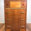 Webb Furniture Co Waterfall Art Deco Dresser & Headboard @ Maison Robert