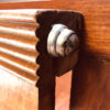 Webb Furniture Co Waterfall Art Deco Dresser & Headboard @ Maison Robert