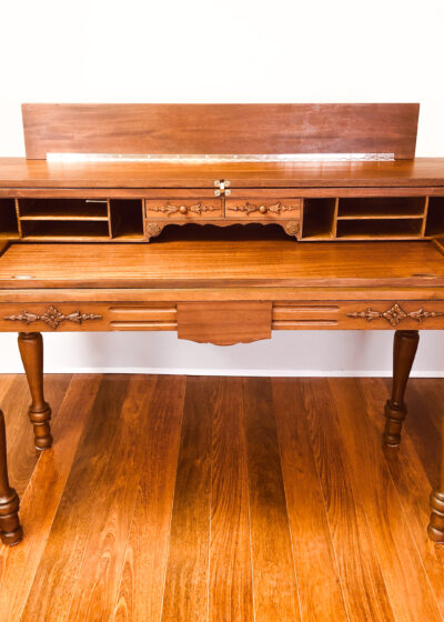 Antique H.E.ShawSpinet Writing Desk c.1900 @ Maison Robert Minneapolis