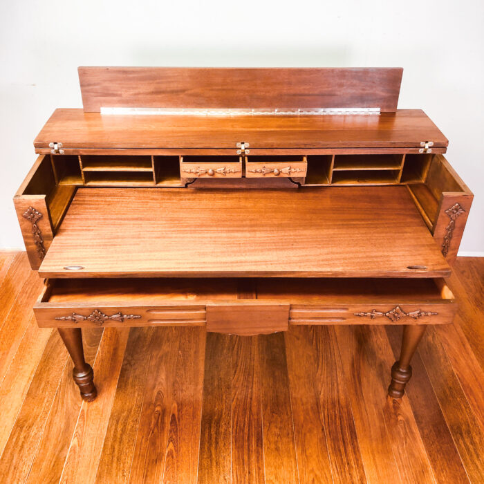 Antique H.E.ShawSpinet Writing Desk c.1900 @ Maison Robert Minneapolis