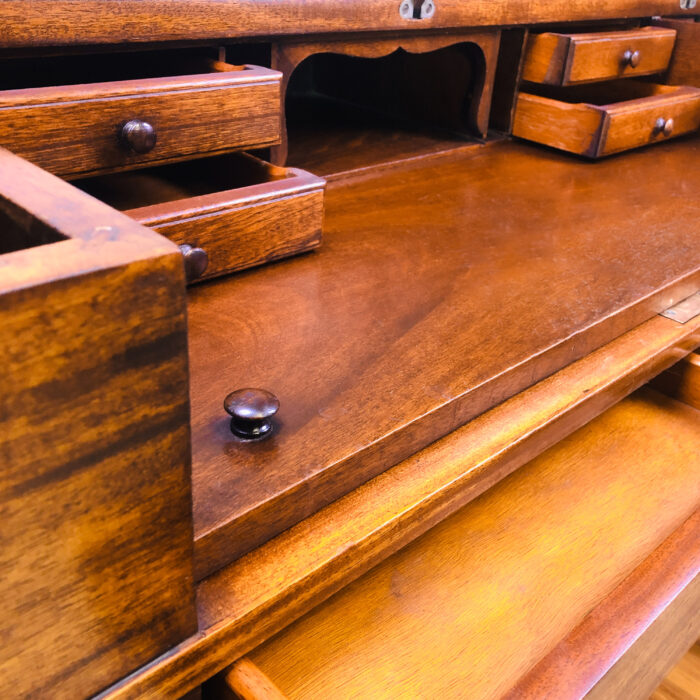 Antique Widdicomb Mahogany Spinet Writing Desk@ Maison Robert Minneapolis