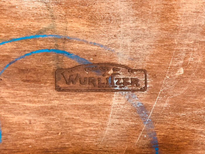 Wurlitzer Console table c.1900