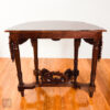 Artisan Carved - Demi Lune Console Table (Solid Mahogany) - Maison Robert Minneapolis